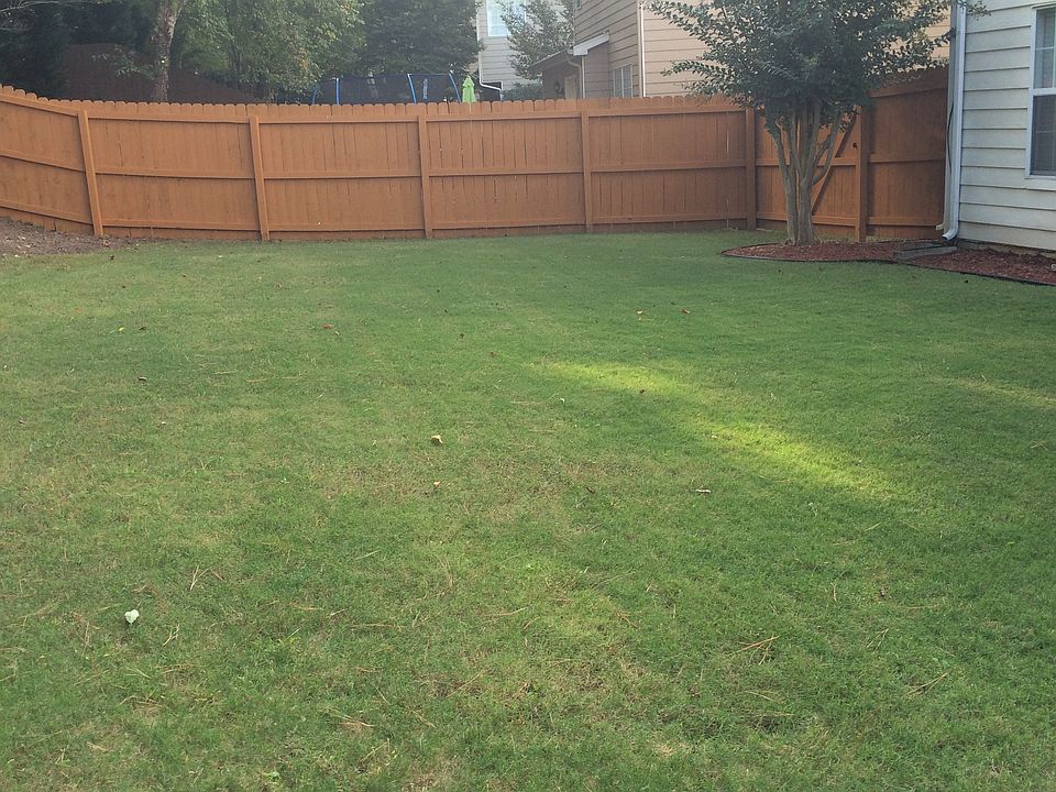 Large Back Yard