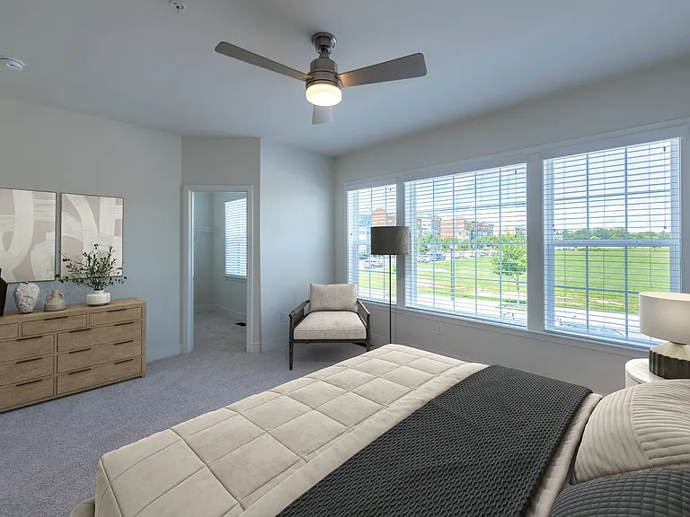 D1 Master Bedroom Virtually Staged