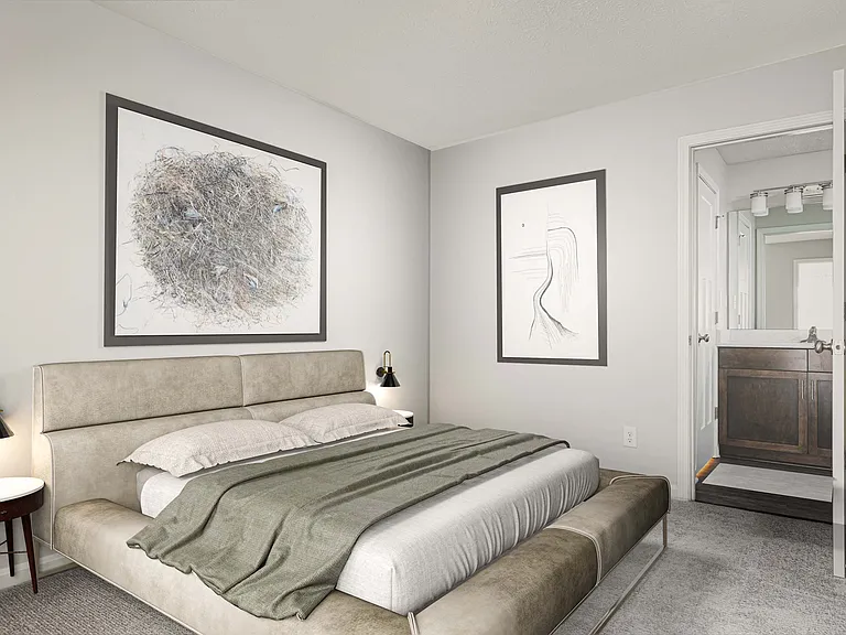 Modern bedroom decor