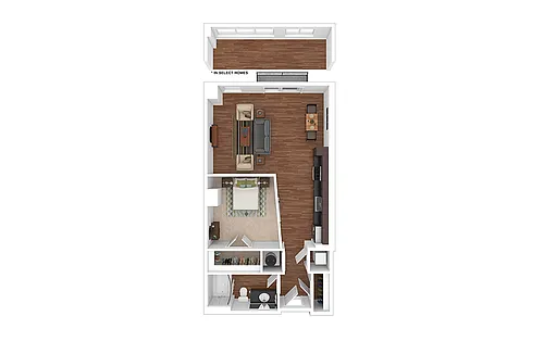 Floor plan The Blair