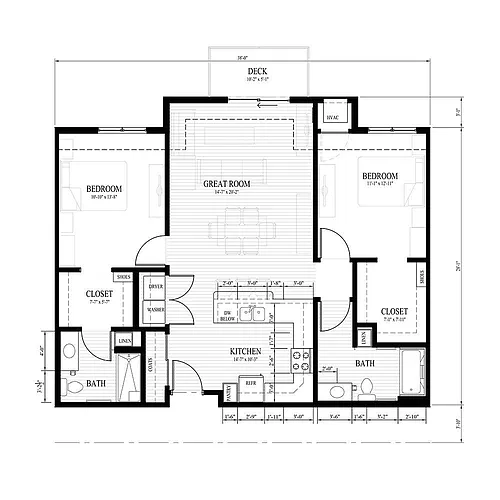 Floor plan SHERIDAN
