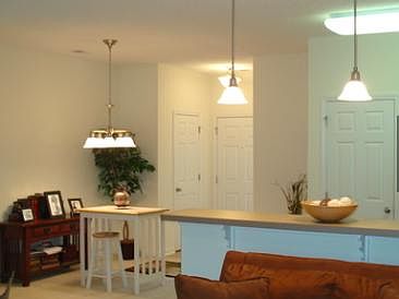 Open Floor Plan in the Living Area - Family Room looking tow