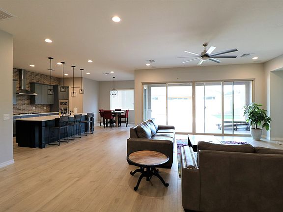 Family Room and Kitchen