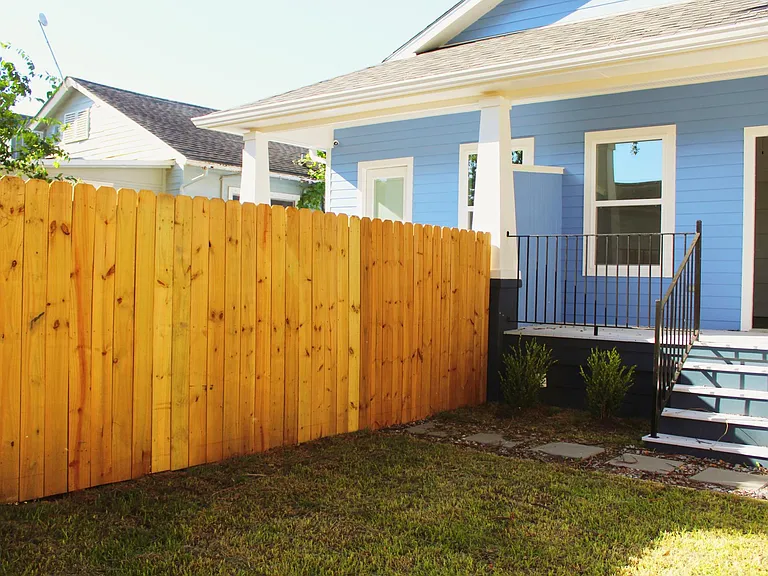 rear yard