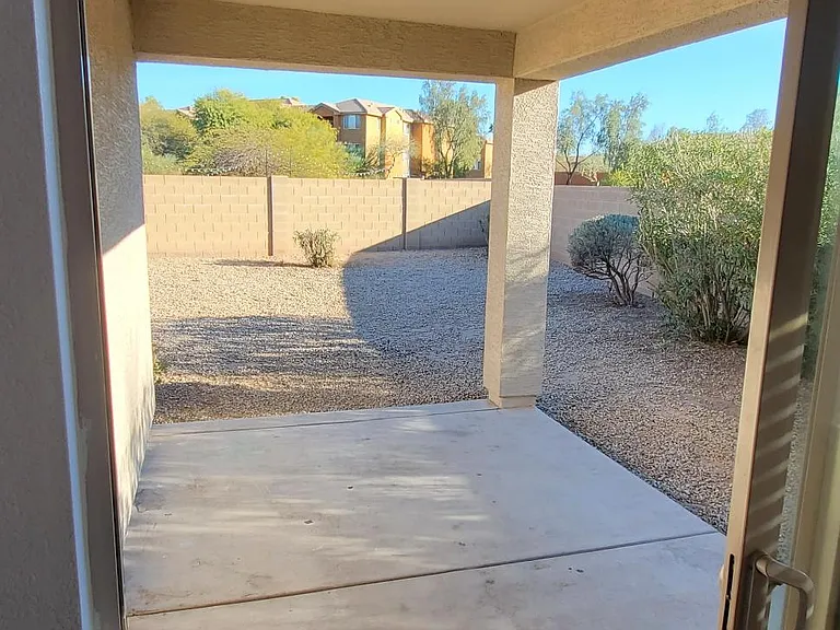 Covered patio