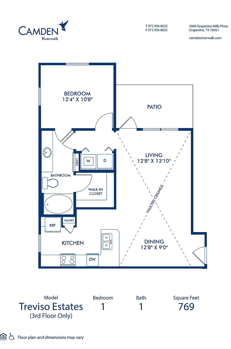Floor plan Treviso Estates