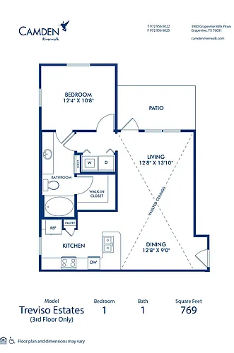 Floor plan Treviso Estates