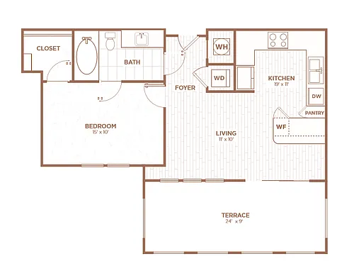 Floor plan A1A