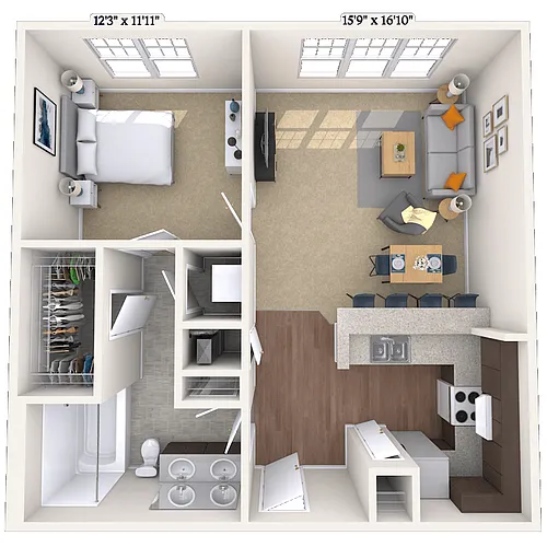 Floor plan 11C