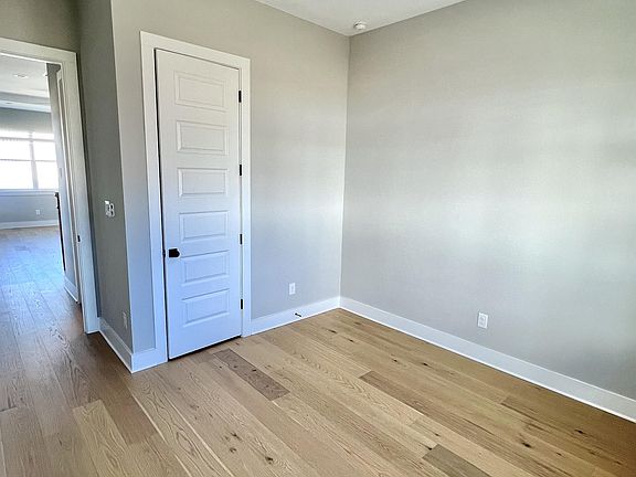 Main floor bedroom + closet