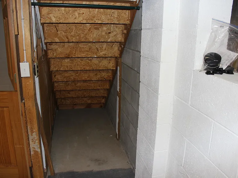 Under stairs storage area