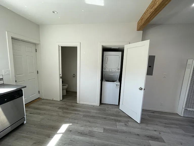 First floor - bathroom and washer/dryer