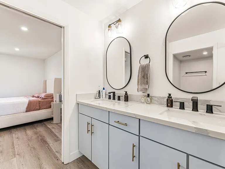Primary bathroom - double vanity