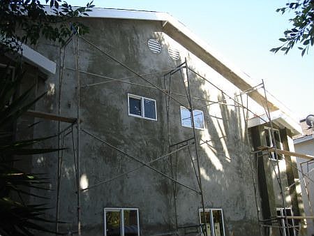 Front view from the left