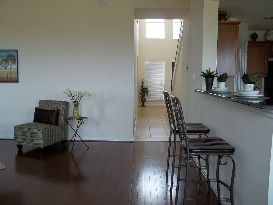 Entrance in background.