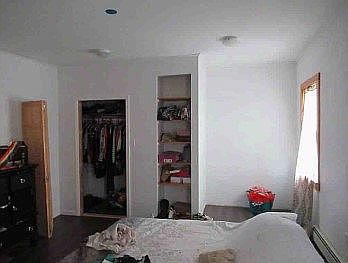 Large, light master bedroom