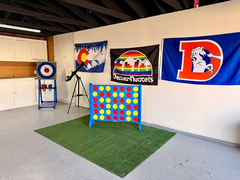 Garage Game room