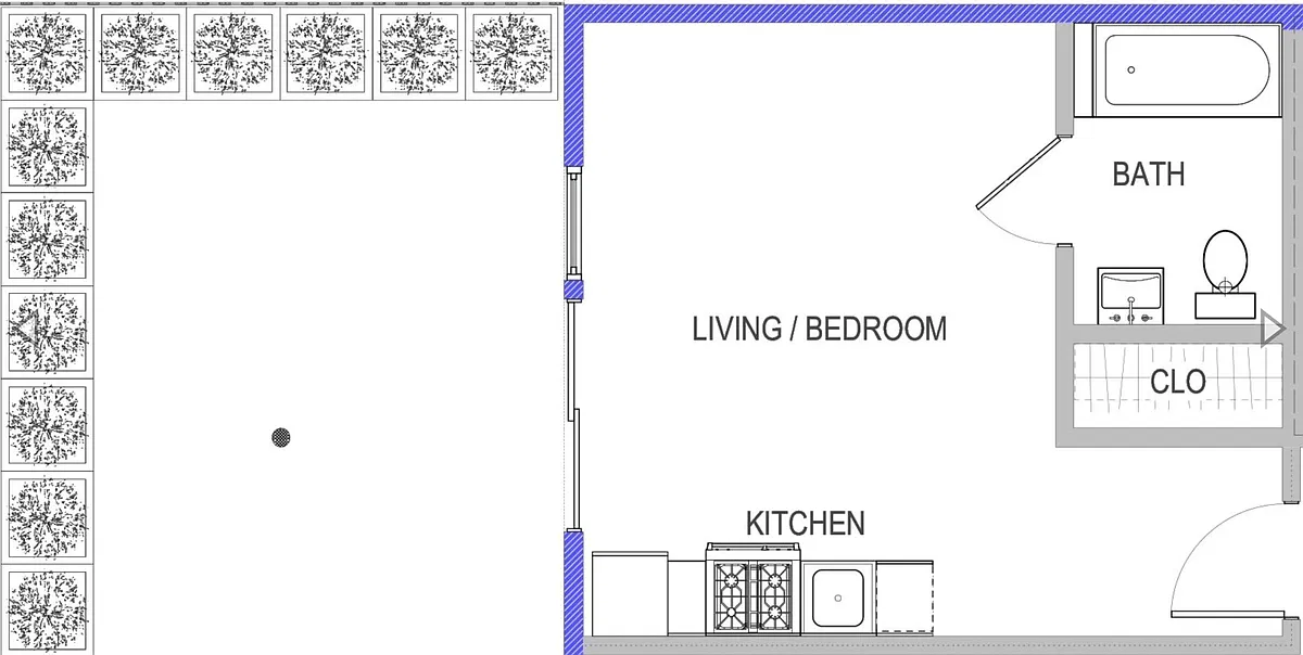Floor plan Model J