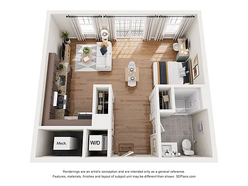 Floor plan SF