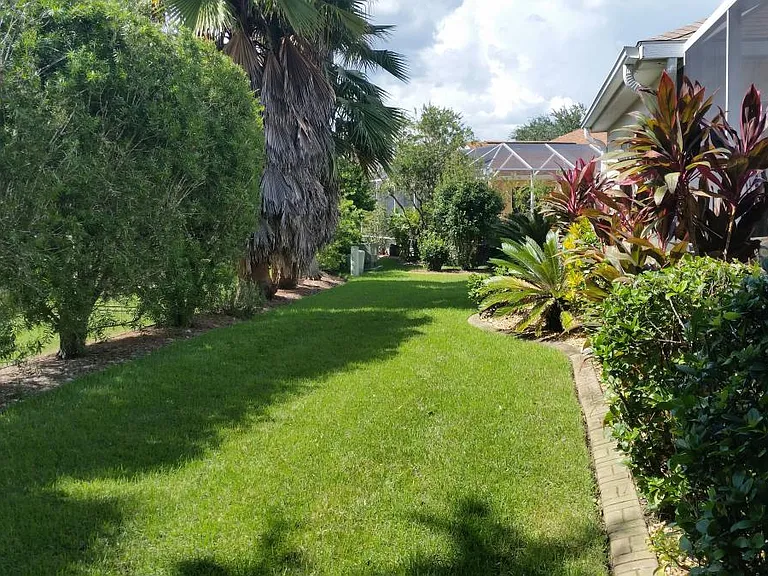 privacy provided by landscaping