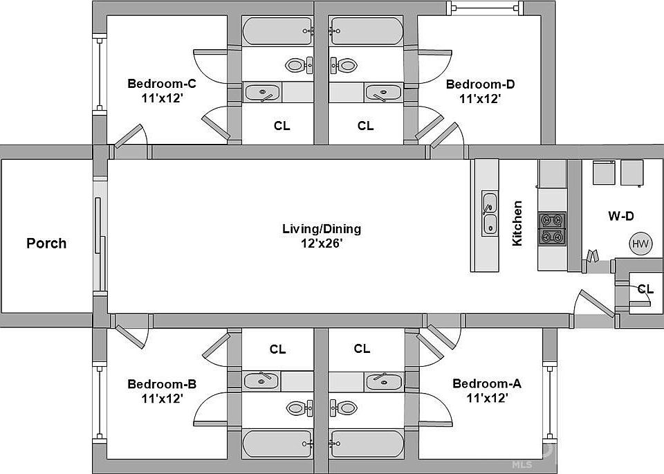 2nd image of 9539 University Terrace Dr APT D