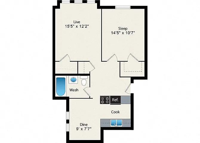 Floor plan A2