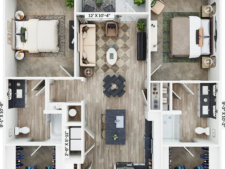 LIV Knoxville - Unit B3 LIV Knoxville - Unit B3