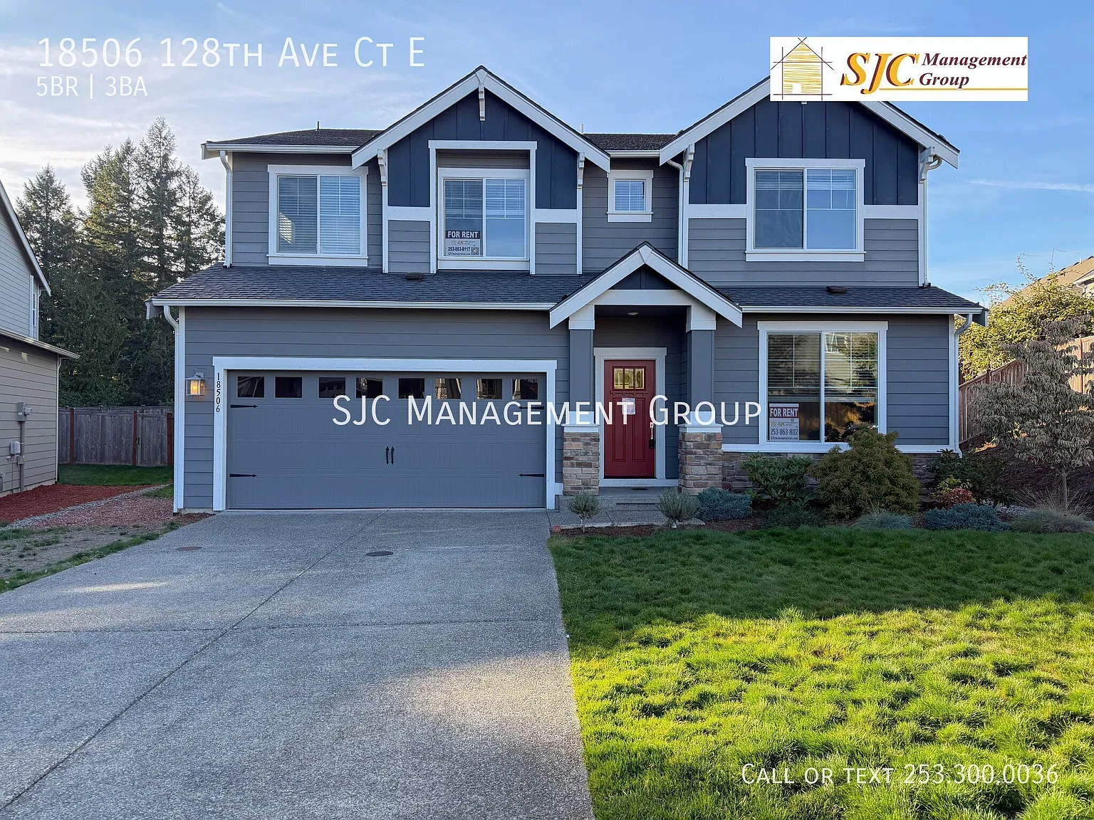Five Bedroom 2.75 bath home for rent South Hill Puyallup — Photo 1