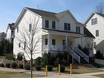 Greenway and house from street