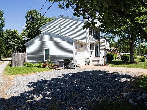Extra gravel parking space