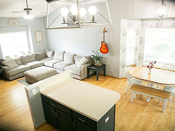 Living area and Dining area