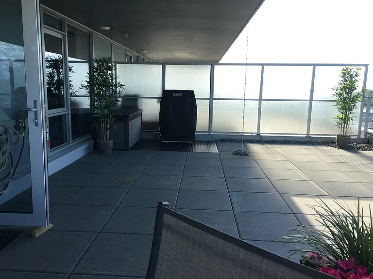 Terrace with BBQ.