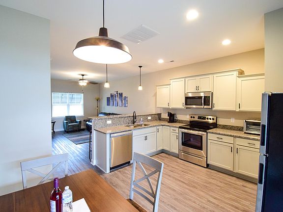 Kitchen into living
