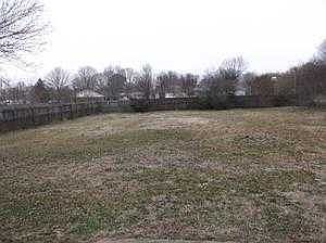 large fenced back yard