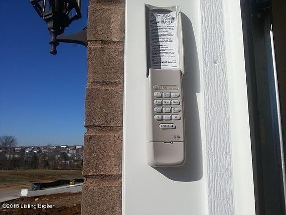 Keyless Garage Entry