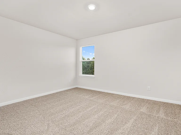 The secondary bedrooms are a great space for a children's bedrooms, a guest room or an at home office.