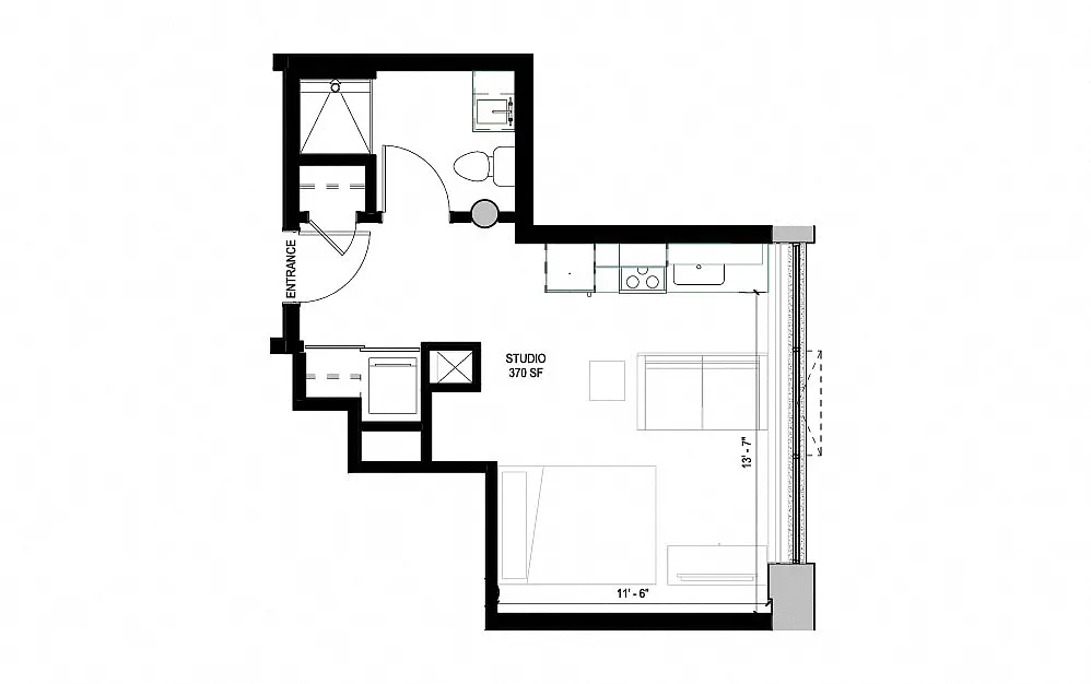 Floor plan A16