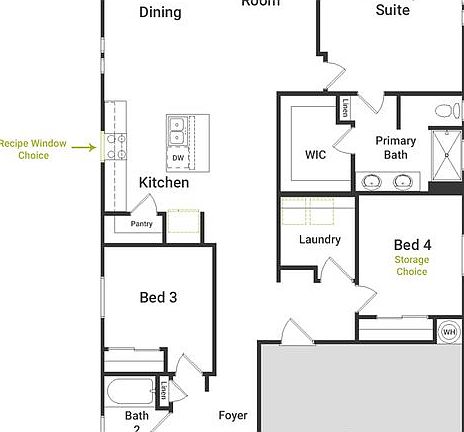 This is the Sagebrush Floorplan