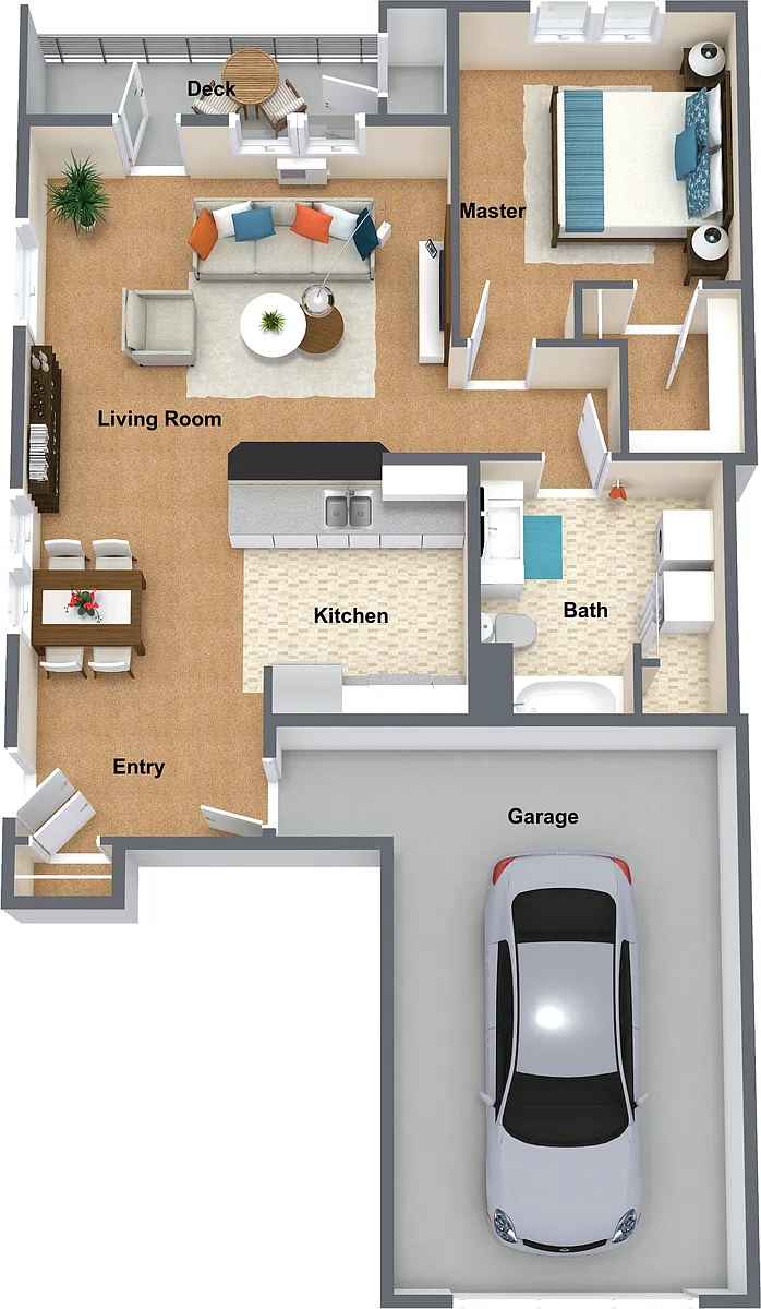 Floor plan Cabernet- Townhome