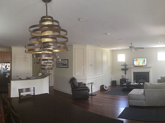 A view from the dining room