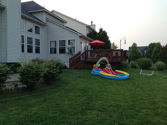 Backyard with patio/deck
