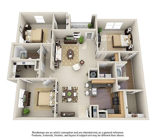 Floor plan C1