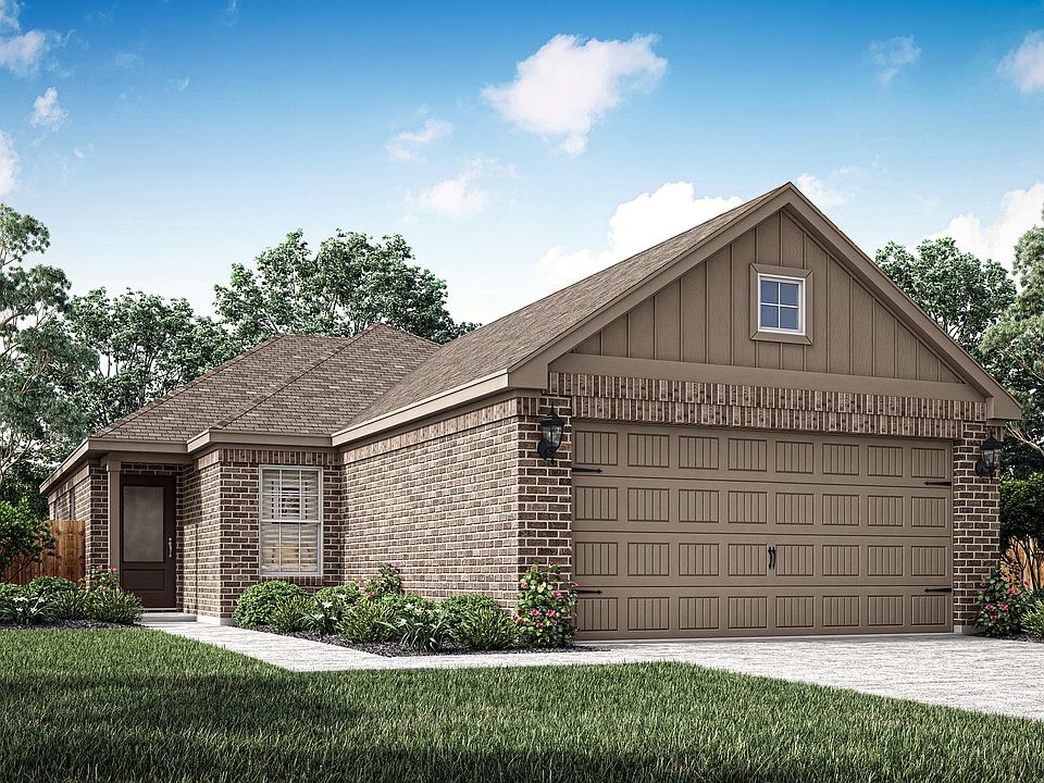 The Atticus plan is a beautiful single story home.