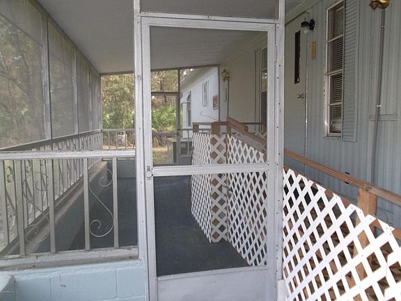 Screened front porch