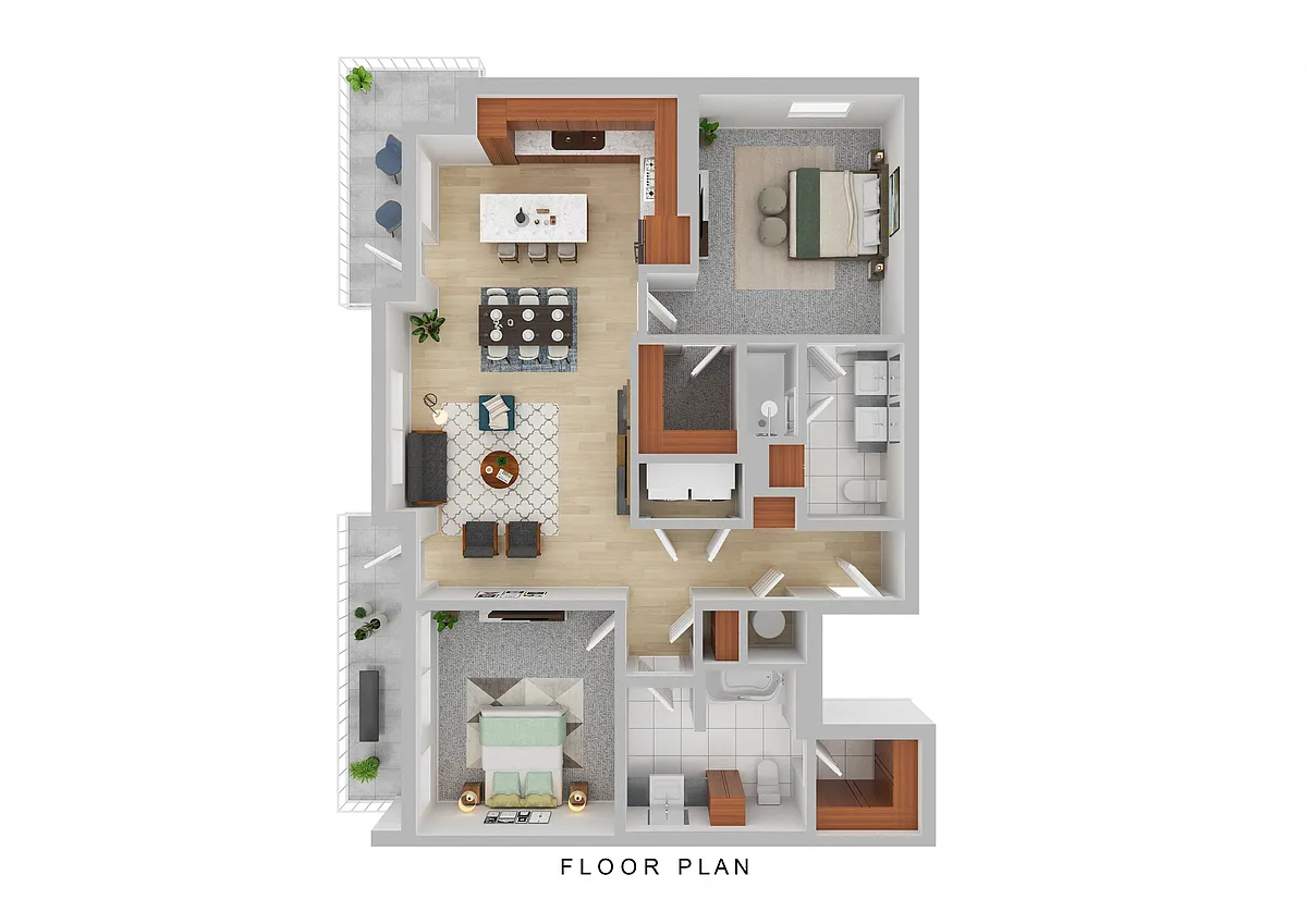Floor plan B1