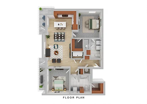 Floor plan B1