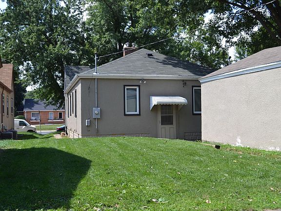 Backyard from alley.