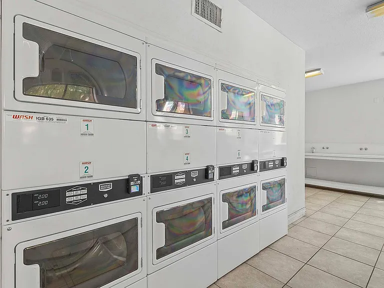 Enjoy the convenience of our state-of-the-art laundry facility, designed for easy and efficient use.