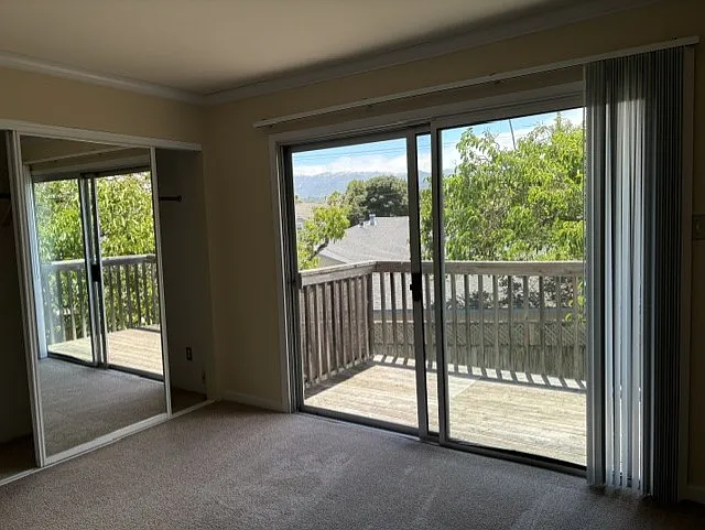 Bedroom #1 with a ridge view.