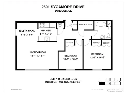 Floor plan 2605-112